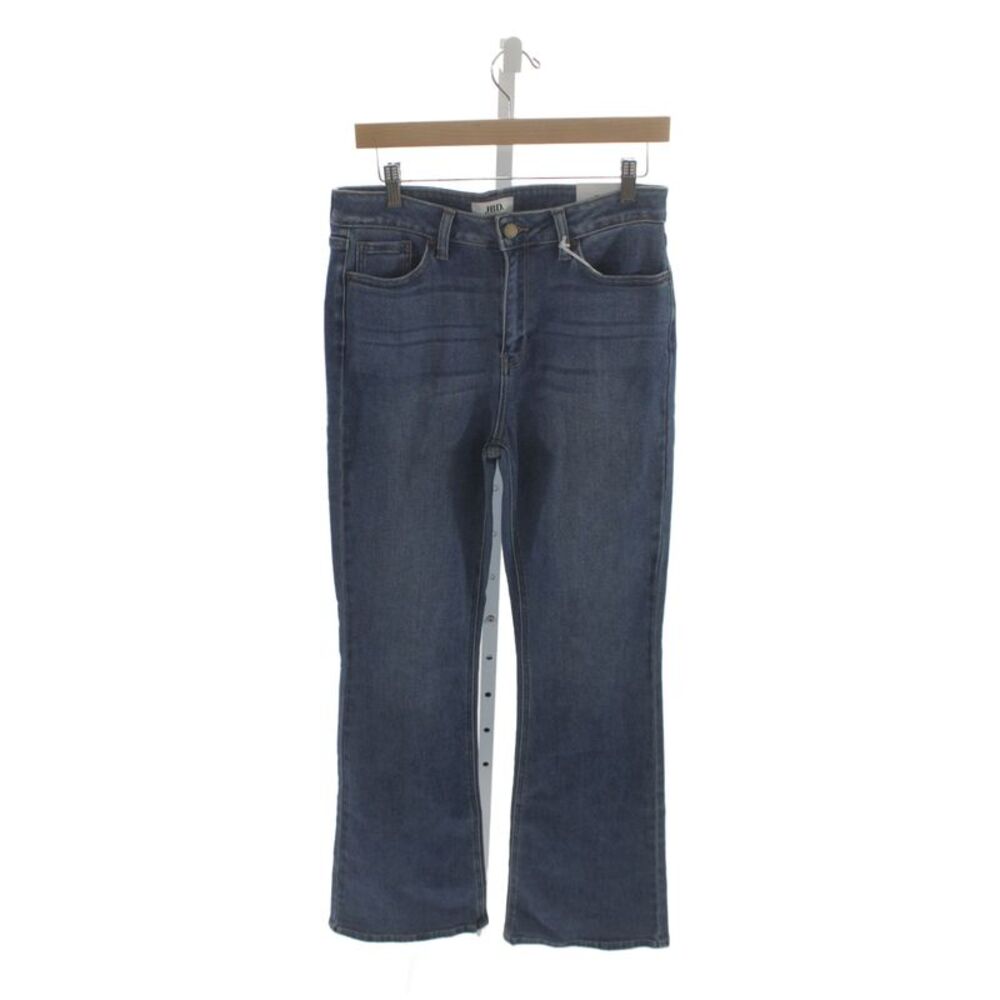 JBD Womens Bootcut Jeans Blue High Rise Cotton Size 30